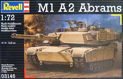 M1A2 エイブラムス プラモデル (レベル 1/72 ミリタリー No.03146) 商品画像