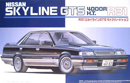 R31 スカイライン GTS 4ドアハードトップ プラモデル (フジミ 1/24 インチアップシリーズ No.113) 商品画像