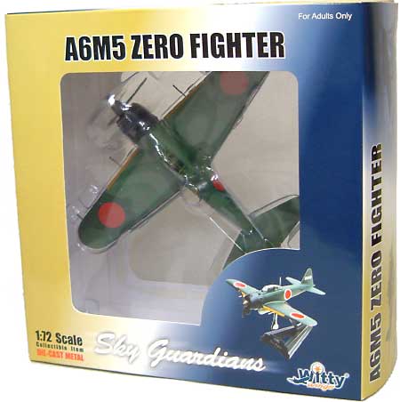 A6M5 ゼロ戦 (第261航空隊） 完成品 (ウイッティ・ウイングス 1/72 スカイ ガーディアン シリーズ （レシプロ機） No.74009) 商品画像