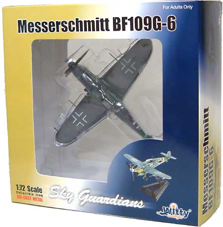 メッサーシュミット Bｆ109Ｇ-6 (第27戦闘航空団） 完成品 (ウイッティ・ウイングス 1/72 スカイ ガーディアン シリーズ （レシプロ機） No.74011) 商品画像