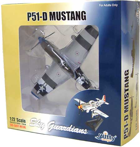 P-51D マスタング (ジャンピン・ジャック） 完成品 (ウイッティ・ウイングス 1/72 スカイ ガーディアン シリーズ （レシプロ機） No.74012) 商品画像