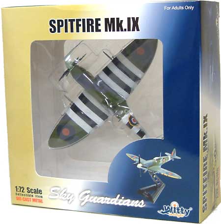 スピットファイア Mk.IX (クロステルマン） 完成品 (ウイッティ・ウイングス 1/72 スカイ ガーディアン シリーズ （レシプロ機） No.74010) 商品画像