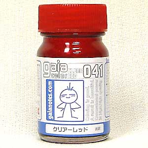 041 クリアーレッド (光沢） 塗料 (ガイアノーツ ガイアカラー No.33041) 商品画像