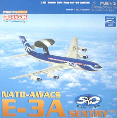 NATO E-3セントリー AWACS 50周年塗装機 完成品 (ドラゴン 1/400 ウォーバーズシリーズ No.55686) 商品画像