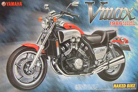 ヤマハ Vmax 1986年式 輸出仕様 プラモデル (アオシマ 1/12 ネイキッドバイク No.旧031) 商品画像