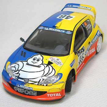 プジョー 206 WRC ミシュラン ラリー オブ グレートブリテン 2002 デカール デカール (スタジオ27 ラリーカー オリジナルデカール No.DC598C) 商品画像_3