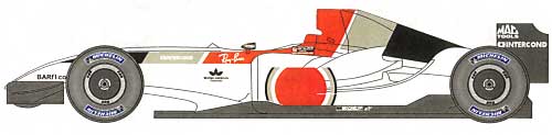 BAR 006 U.S.A GP 2004年 レジン (スタジオ27 F-1 オリジナルキット （スタンダードシリーズ） No.FK20189) 商品画像_2