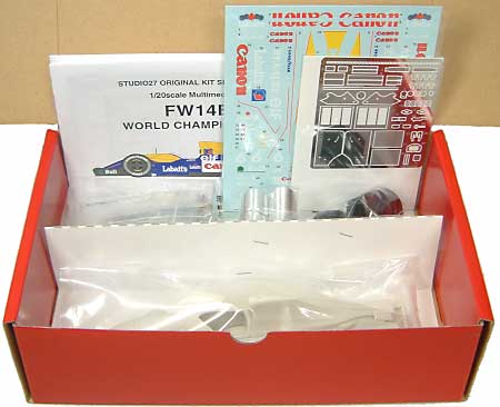 ウイリアムズ FW14B ワールドチャンピオン 1992年 レジン (スタジオ27 F-1 オリジナルキット （スタンダードシリーズ） No.FK20187) 商品画像