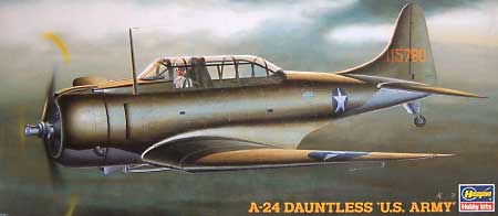 A-24 ドーントレス U.S.アーミー プラモデル (ハセガワ 1/72 飛行機 APシリーズ No.AP138) 商品画像
