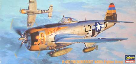 P-47D サンダーボルト 第406戦闘航空群 プラモデル (ハセガワ 1/72 飛行機 ATシリーズ No.AT109) 商品画像