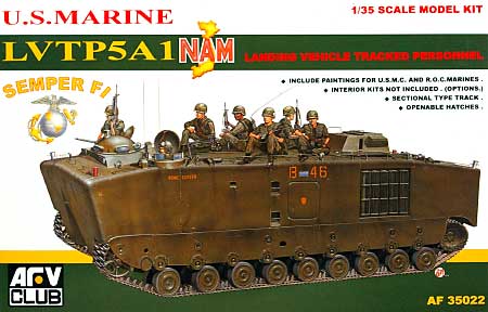 LVTP5A1 NAM プラモデル (AFV CLUB 1/35 AFV シリーズ No.AF35022) 商品画像