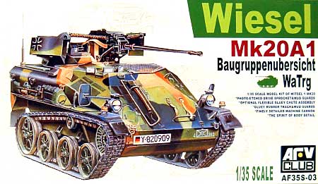 ヴィーゼル Ｍｋ20Ａ1 プラモデル (AFV CLUB 1/35 AFV シリーズ No.AF35S03) 商品画像