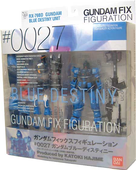 RX-79BD ガンダム ブルーディスティニー フィギュア (バンダイ Gundam Fix Figuration （ガンダムフィックスフィギュレーション） No.0027) 商品画像