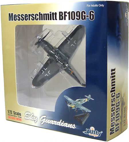 メッサーシュミット Bｆ109G-6 (ガーランド大尉） 完成品 (ウイッティ・ウイングス 1/72 スカイ ガーディアン シリーズ （レシプロ機） No.74032) 商品画像