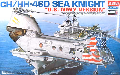 CH/HH-46D シーナイト アメリカ海軍 プラモデル (アカデミー 1/48 Scale Aircrafts No.12207) 商品画像