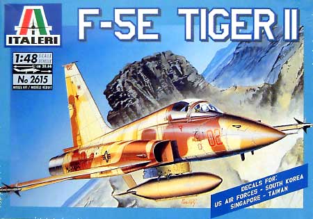 F-5E タイガー 2 プラモデル (イタレリ 1/48 飛行機シリーズ No.2615) 商品画像