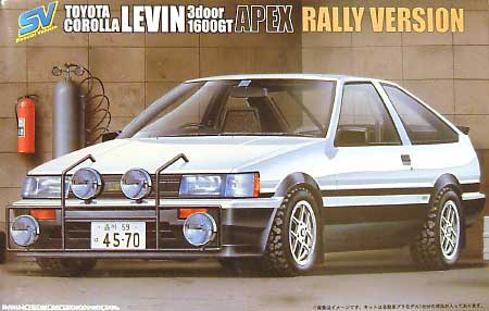 トヨタ カローラ レビン 3ドア 1600GT APEX ラリー仕様 プラモデル (フジミ 1/24 スペシャルビークルシリーズ No.013) 商品画像