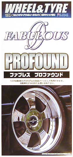 ファブレス プロファンド (18インチ） プラモデル (フジミ 1/24 パーツメーカーホイールシリーズ No.048) 商品画像