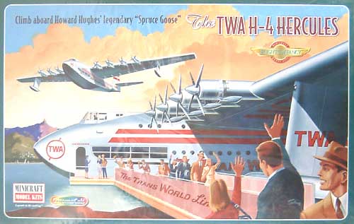 The TWA H-4 ハーキュリーズ プラモデル (ミニクラフト  No.15005) 商品画像