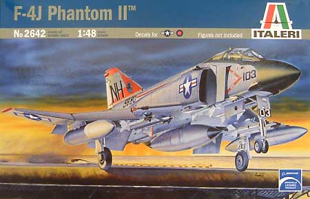 マクダネル ダグラス F-4J ファントム 2 プラモデル (イタレリ 1/48 飛行機シリーズ No.2642) 商品画像