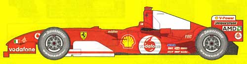 フェラーリ F2005 日本GP 2005年 レジン (スタジオ27 F-1 オリジナルキット （スタンダードシリーズ） No.FR2009) 商品画像_2