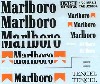 マクラーレン MP4/8対応 Marlboro タバコデカール