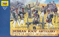 ズベズダ 1/72 ヒストリカルフィギュア ロシア軍 砲兵 1812-1815 ナポレオン戦争