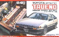 フジミ 1/24 カーモデル（定番外・限定品など） トヨタ スプリンター トレノ '83前期型 レジン製完成品エンジン付