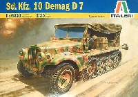 イタレリ 1/35 ミリタリーシリーズ ドイツ 1トン ハーフトラック Sd.Kfz.10 デマーグD7