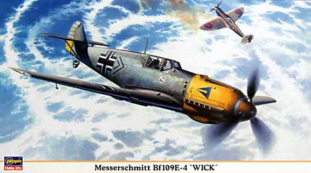 メッサーシュミット Bｆ109E-4 ヴィック プラモデル (ハセガワ 1/48 飛行機 限定生産 No.09671) 商品画像