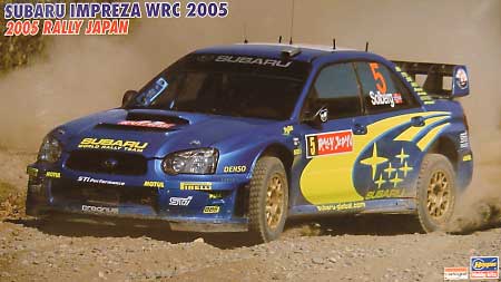 スバル インプレッサ WRC 2005 2005 ラリージャパン プラモデル (ハセガワ 1/24 自動車 限定生産 No.20225) 商品画像