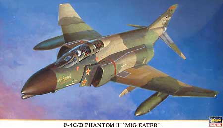 F-4C/D ファントム2 ミグイーター プラモデル (ハセガワ 1/72 飛行機 限定生産 No.00798) 商品画像