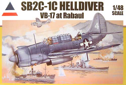 SB2C-1C ヘルダイバー VB-17 at Rabaul プラモデル (アキュレイト ミニチュア 1/48 Aircraft No.480405) 商品画像