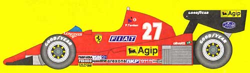 フェラーリ 126C2 モナコGP 1983 レジン (スタジオ27 F-1 オリジナルキット （スタンダードシリーズ） No.FR2012) 商品画像_2