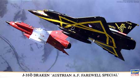 J-35O ドラケン オーストラリア空軍 フェアウェルスペシャル プラモデル (ハセガワ 1/72 飛行機 限定生産 No.00386) 商品画像