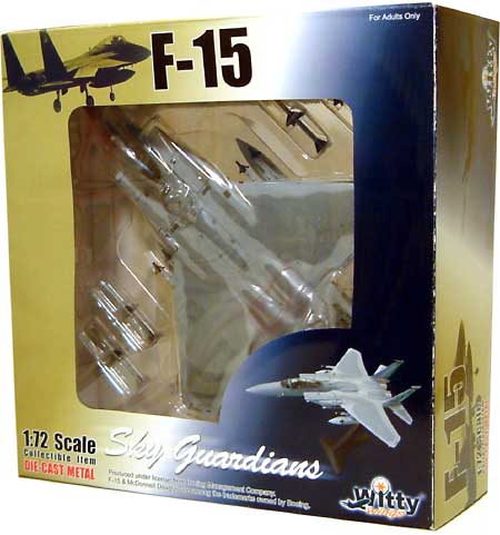 F-15 TMC イーグル USAF REYKJAVIC (KELFLAVIK） 完成品 (ウイッティ・ウイングス 1/72 スカイ ガーディアン シリーズ （現用機） No.74038) 商品画像