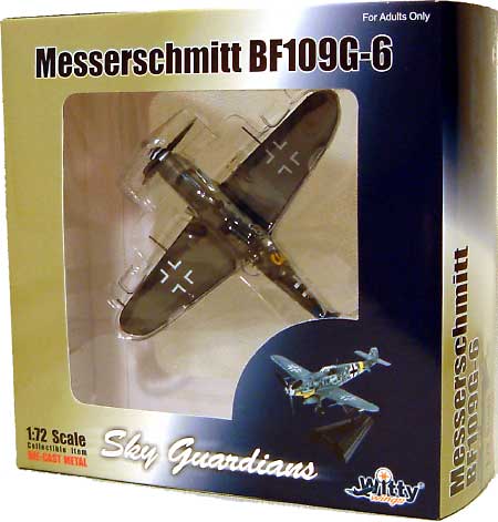 メッサーシュミット Bｆ109Ｇ-6 9./JG54 Yellow6 完成品 (ウイッティ・ウイングス 1/72 スカイ ガーディアン シリーズ （レシプロ機） No.74033) 商品画像