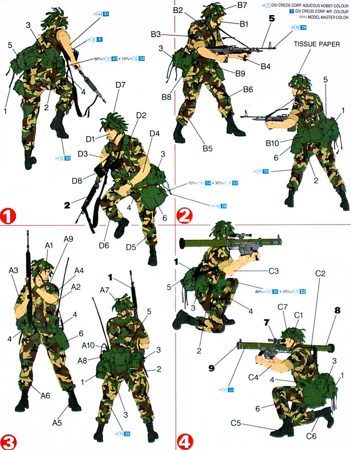 アメリカ海兵隊 プラモデル (ドラゴン 1/35 World's Elite Force Series No.3007) 商品画像_1