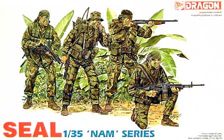 SEAL (シール） プラモデル (ドラゴン 1/35 NAM Series No.3302) 商品画像