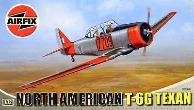 T-6G テキサン プラモデル (エアフィックス 1/72 ミリタリーエアクラフト No.03066) 商品画像