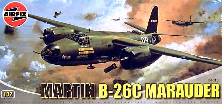 マーチン B-26C マローダー プラモデル (エアフィックス 1/72 ミリタリーエアクラフト No.04015) 商品画像