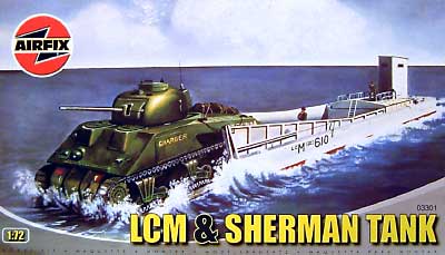 LCM & シャーマン戦車 プラモデル (エアフィックス 1/72 AFV No.03301) 商品画像