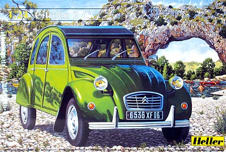 シトロエン 2CV プラモデル (エレール 1/24 カーモデル No.80765) 商品画像