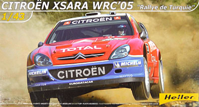 シトロエン クサラ WRC 2005 Rallye de Turquie プラモデル (エレール 1/43　カーモデル No.80114) 商品画像