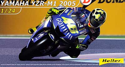 ヤマハ YZR-M1 2005 プラモデル (エレール 1/24 オートバイモデル No.80928) 商品画像