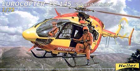 ユーロコプター EC145 セキュリティーシビル プラモデル (エレール 1/72 エアクラフト No.80375) 商品画像