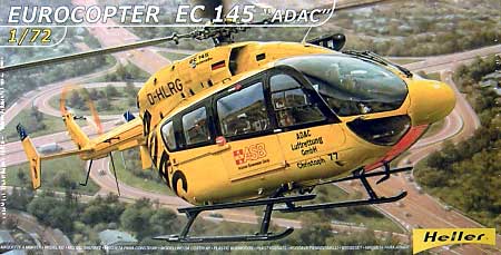 ユーロコプター EC145 ADAC ドイツ自動車連盟使用機 プラモデル (エレール 1/72 エアクラフト No.80377) 商品画像