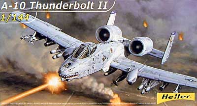 A-10 サンダーボルト 2 プラモデル (エレール 1/144 エアーモデル No.79912) 商品画像