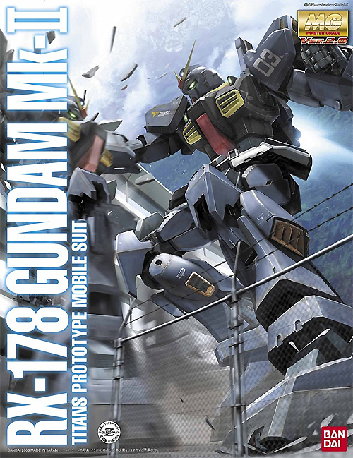 RX-178 ガンダム MK-2 Ver.2.0 ティターンズ仕様 プラモデル (バンダイ MASTER GRADE (マスターグレード） No.5061579) 商品画像