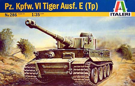 タイガー 1 E型 (Pz.Kpfw.VI Tiger Ausf. E (tp)） プラモデル (イタレリ 1/35 ミリタリーシリーズ No.0286) 商品画像